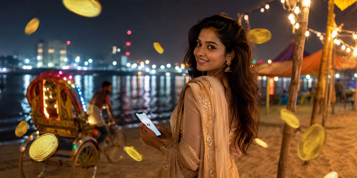 ঢাকায় সমুদ্রসৈকত পরিবেশে মোবাইলে ডিপোজিট