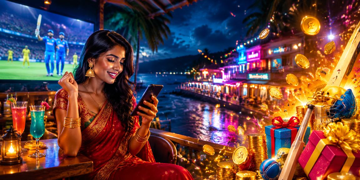 সেন্ট মার্টিনে সমুদ্র সৈকতে ক্রিকেট বেটিং উপভোগ করছেন